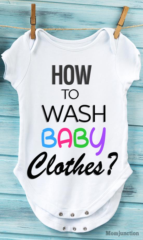 How To Wash Baby Clothes?