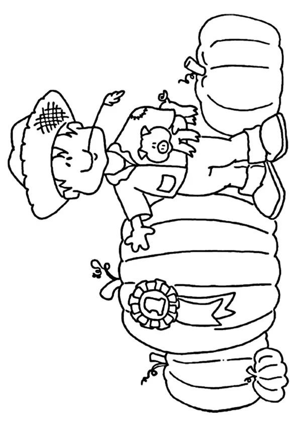 Pilgrim-Boy-Coloring-Page