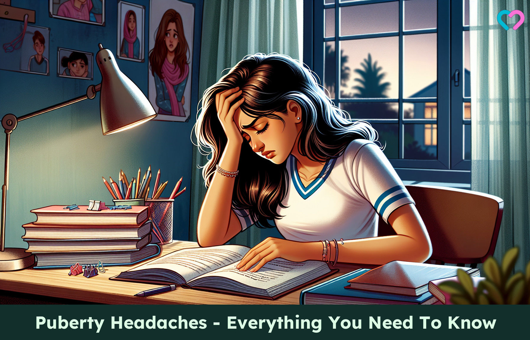 Puberty Headaches - Everything You Need To Know_illustration