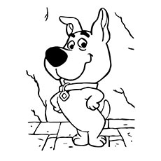 Scrappy character free printable scooby doo coloring pages