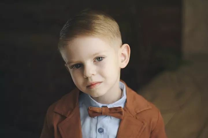 Side combed toddler boy haircuts