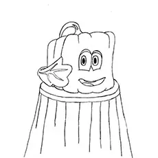 Spookley the square and pumpkin coloring pages