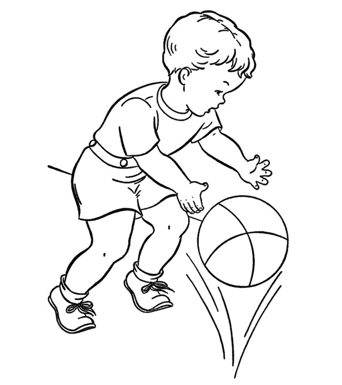 Top 20 Basketball Coloring Pages For Your Little Ones