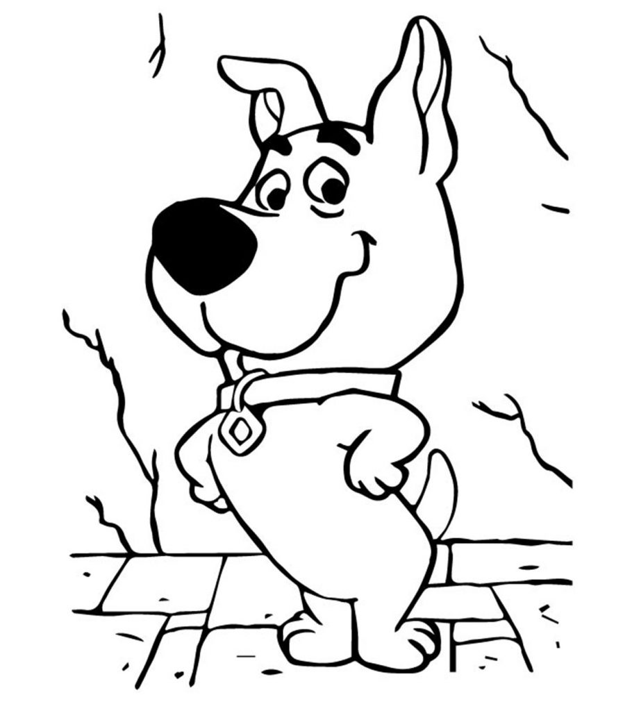 Top 20 Free Printable Scooby Doo Coloring Pages Online