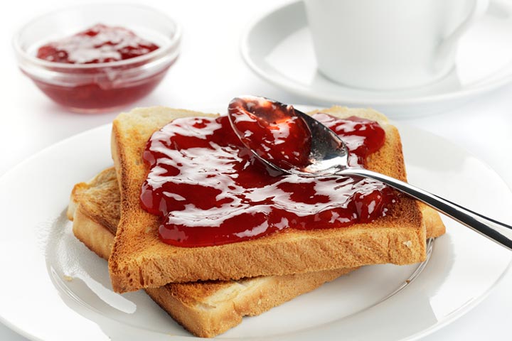 Have bread with plum sauce