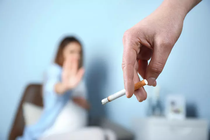 Avoid exposure and stay away from cigarette smoking