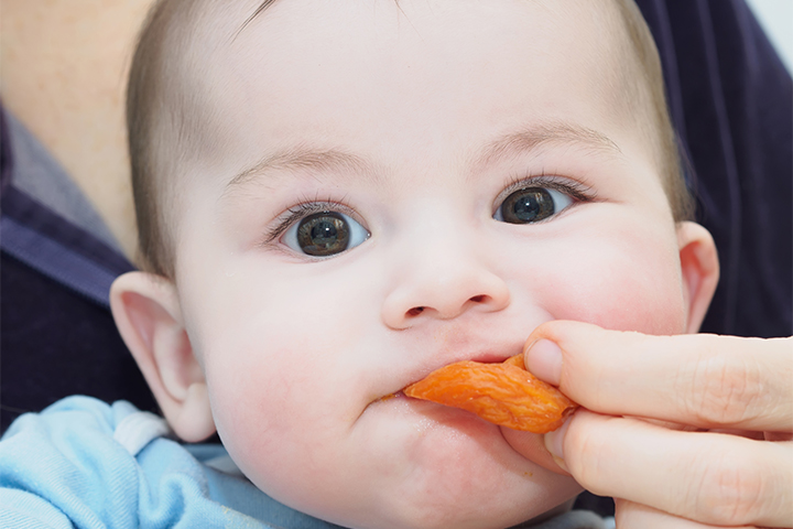 Babies can have apricots once they start having solids