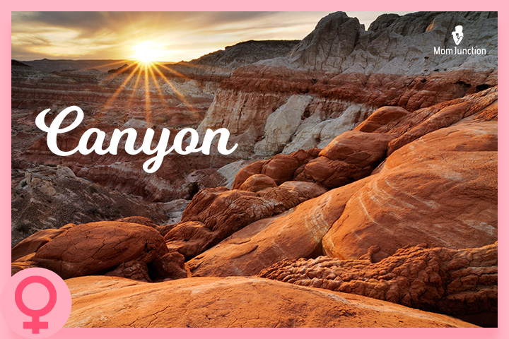 The name Canyon is inspired by nature