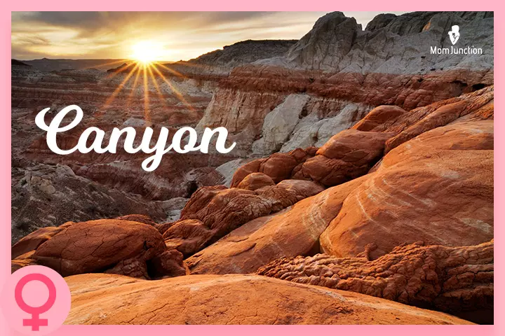 The name Canyon is inspired by nature