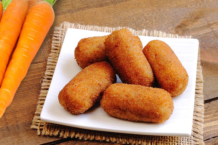 Carrot croquette recipe for kids
