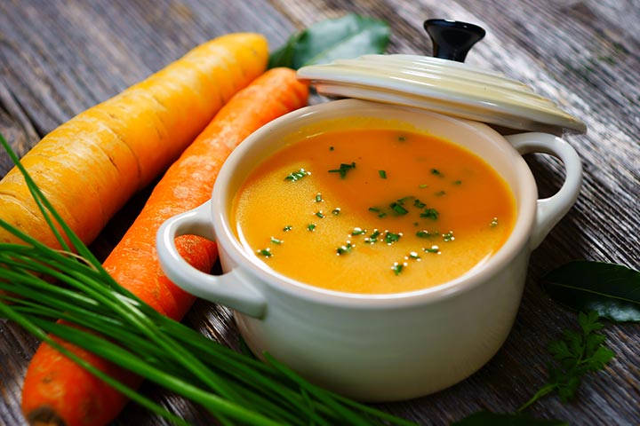Carrot soup recipe for kids