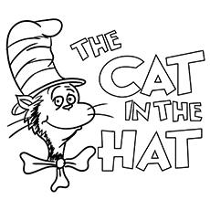 Coloring Images Of The Cat In The Hat - krkfm