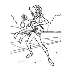 Catwoman superhero coloring pages