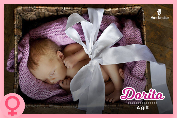 Dorita a beautiful name meaning a gift