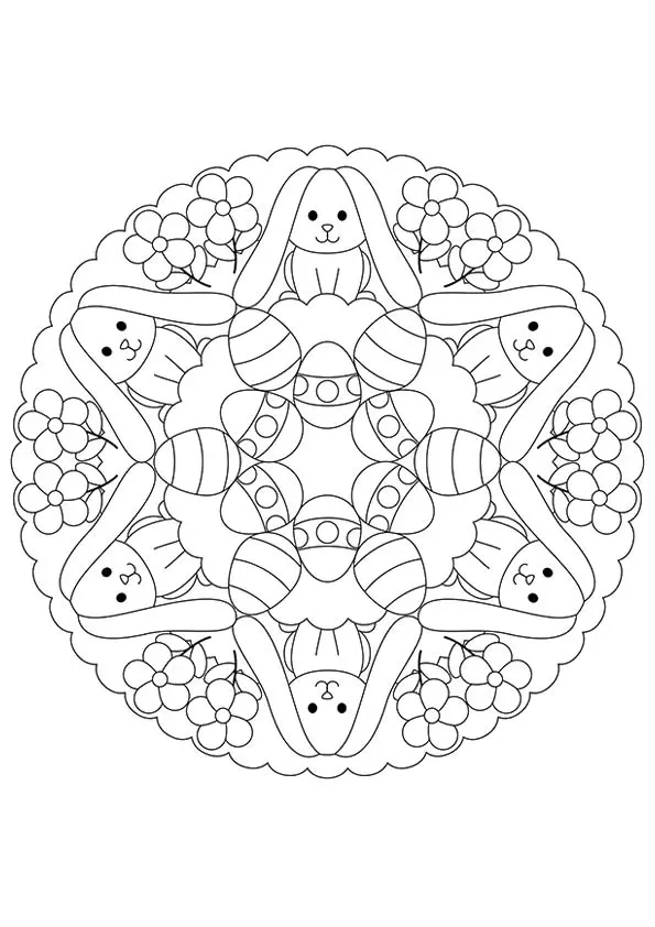 Easter-Mandala