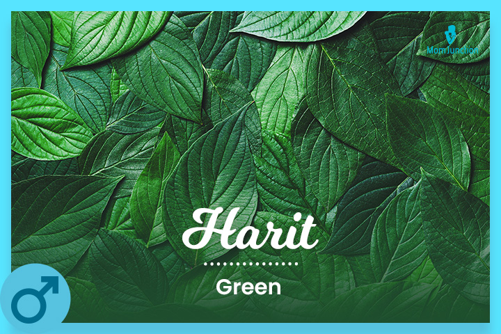 Harit means green
