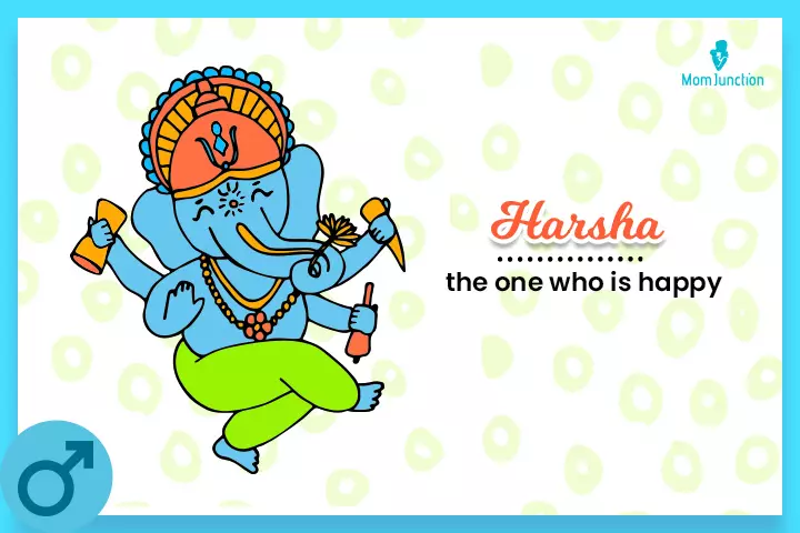 Harsha, Lord Ganesha baby boy names