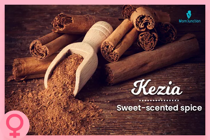 Kezia, sweet-scented spice