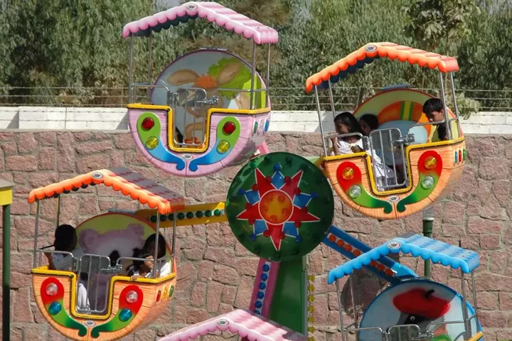 Kids' rides at Wonderla Amusement Park