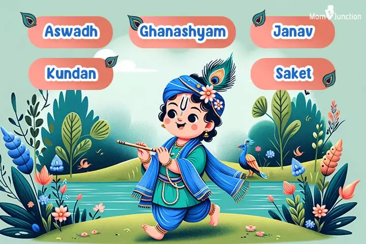 Lord Krishna names for boys