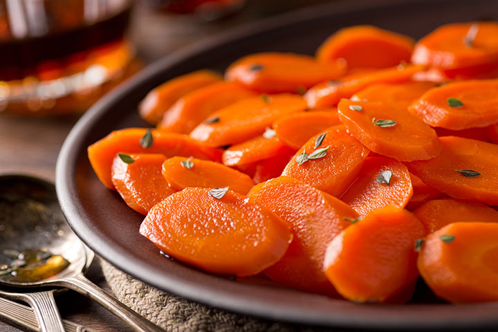 Maple glazed carrots recipe for kids