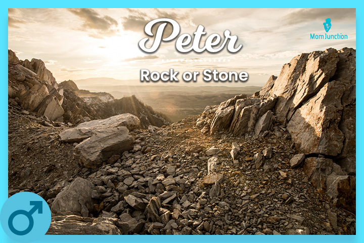 Peter, Rock or Stone