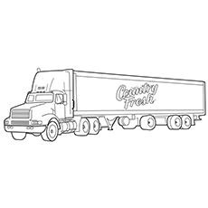 tanker truck coloring pages