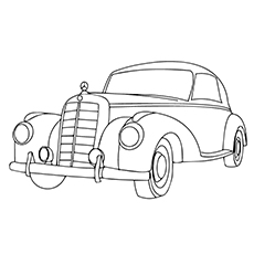 Plymouth prowler car coloring page