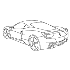 Top 25 Free Printable Cars Coloring Pages Online