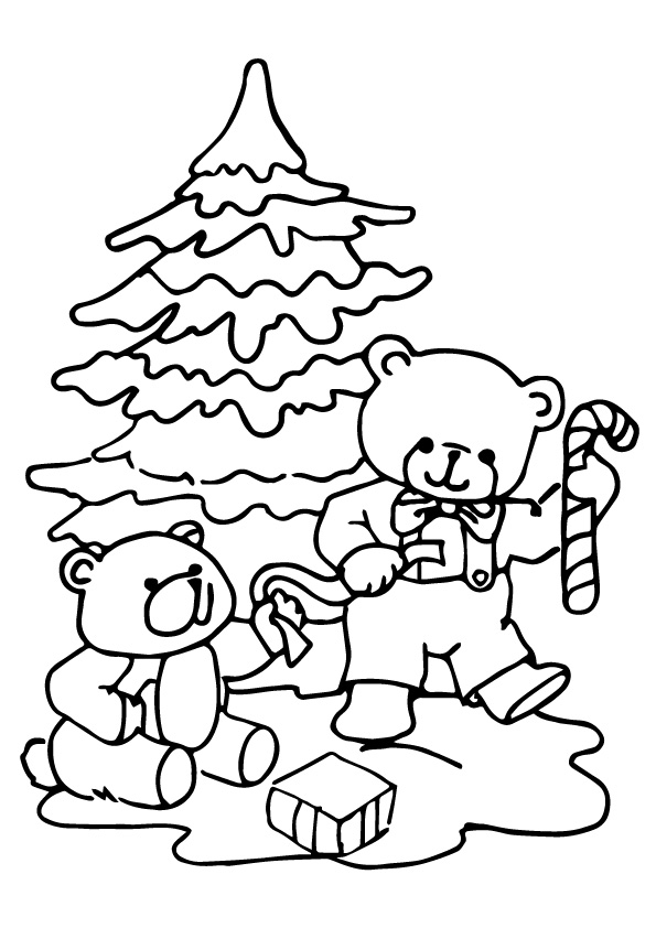 Teddy-Decorating-Christmas-Tree