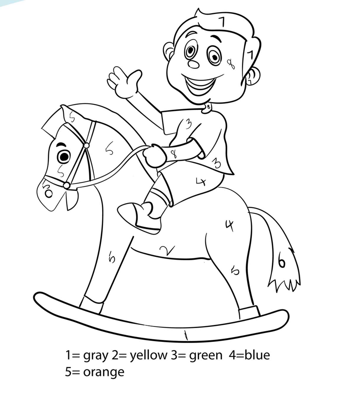 Top 10 Color By Number Coloring Pages