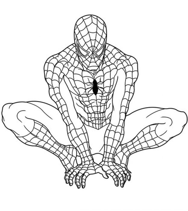 Download Top 20 Free Printable Superhero Coloring Pages Online