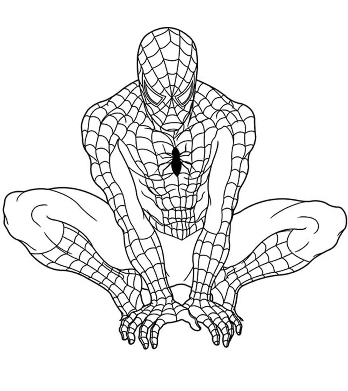 Top 20 Superhero Coloring Pages For Your Little Ones