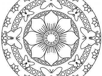 Top 25 Mandala Coloring Pages For Your Little Ones
