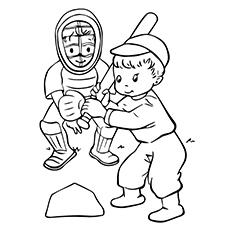 Baseball Coloring Pages for Kids: Fun & Free Printable Baseball