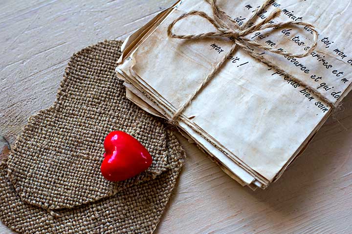 Traditional letter, Valentine's crafts for kids