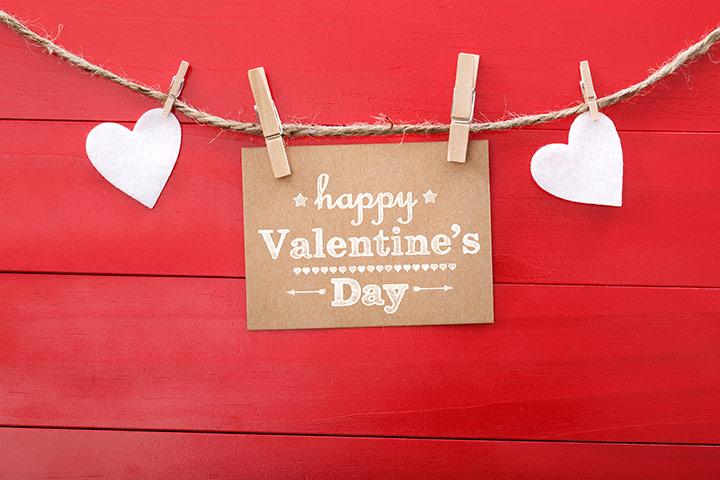 Photo hanger, Valentine's crafts for kids