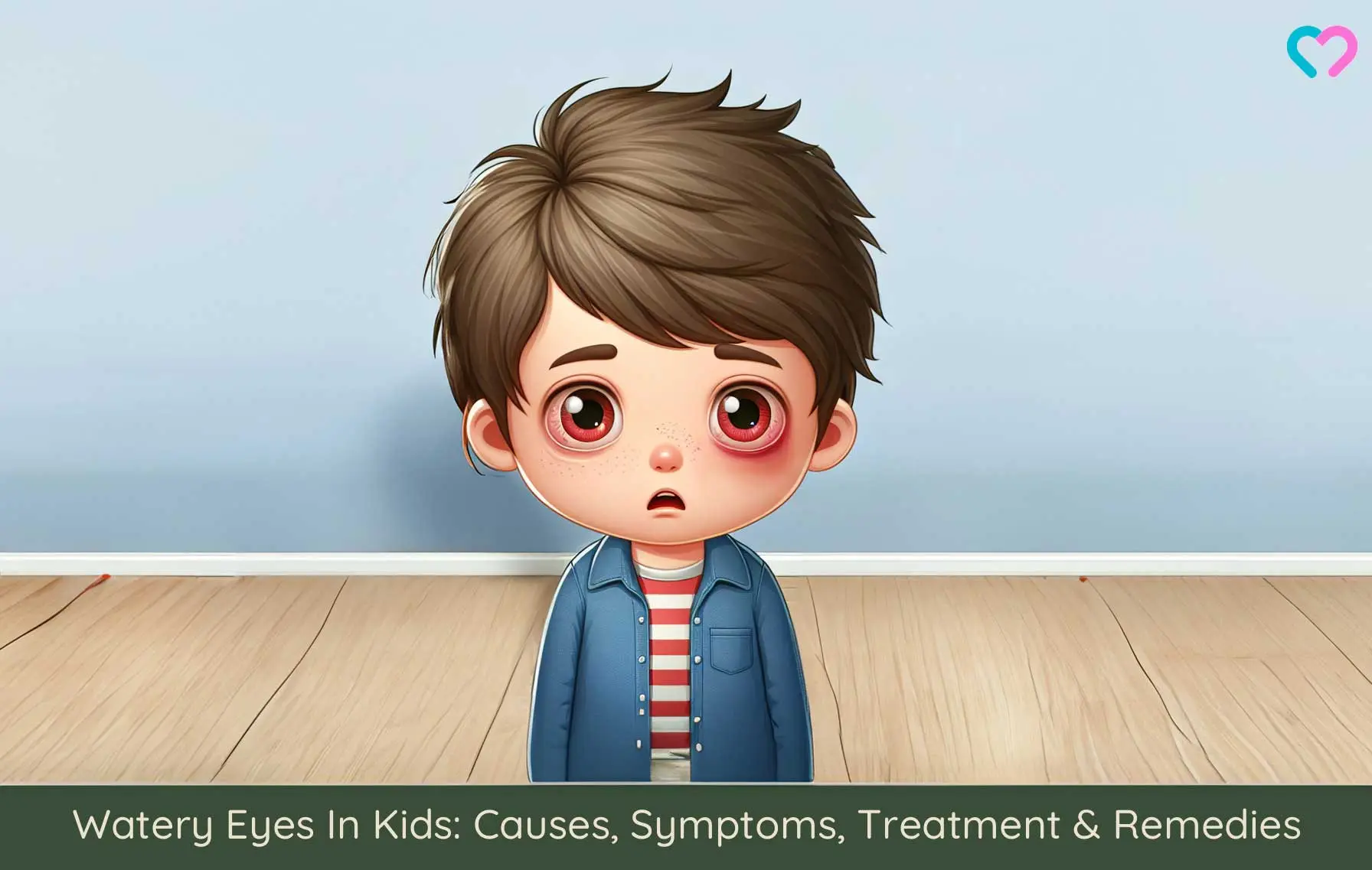 Watery Eyes (Epiphora) In Children: Causes And Treatment_illustration