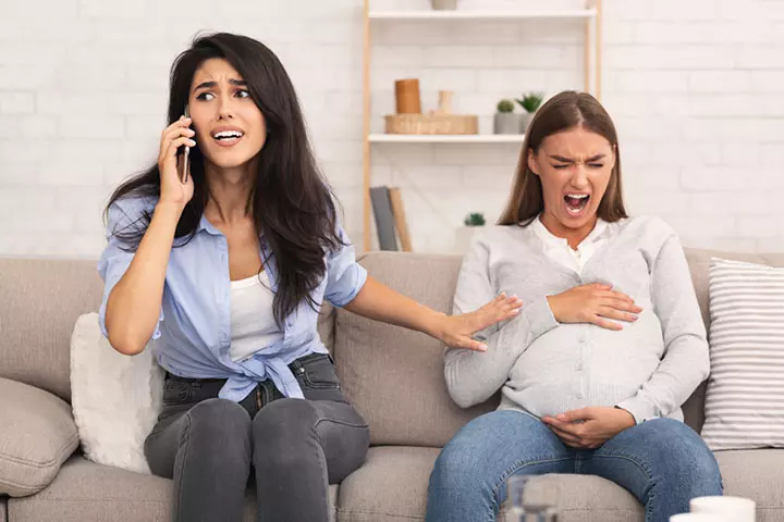 Signs of labor around your due date