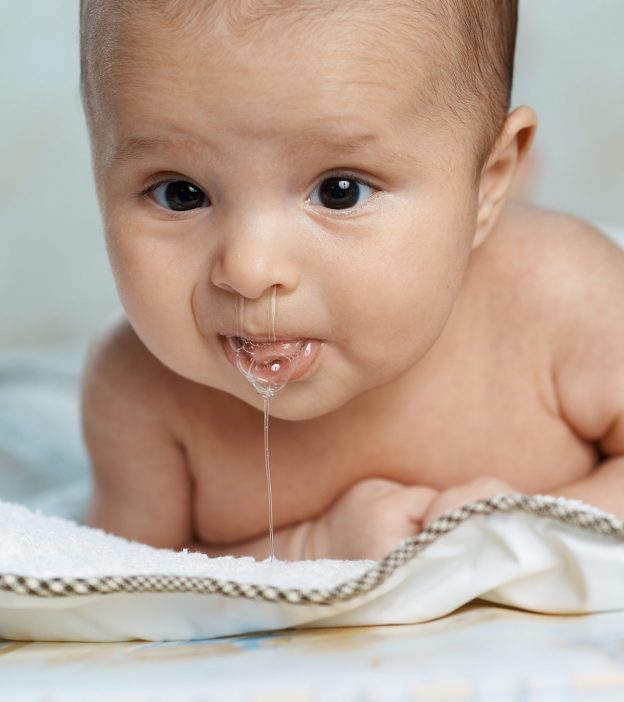 Milk coming out of baby nose choking
