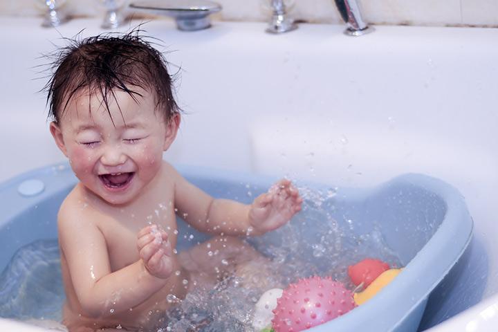 Toddler tub for shower