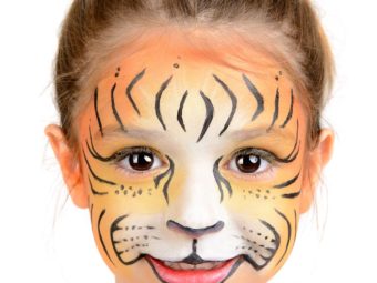 10 Cute Tiger Face Paints For Kids