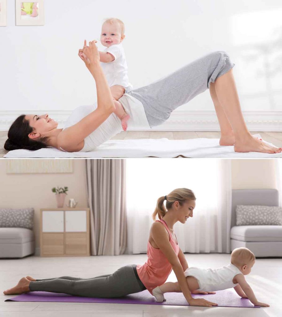 21 Fun Ways To Workout With Baby Post Pregnancy