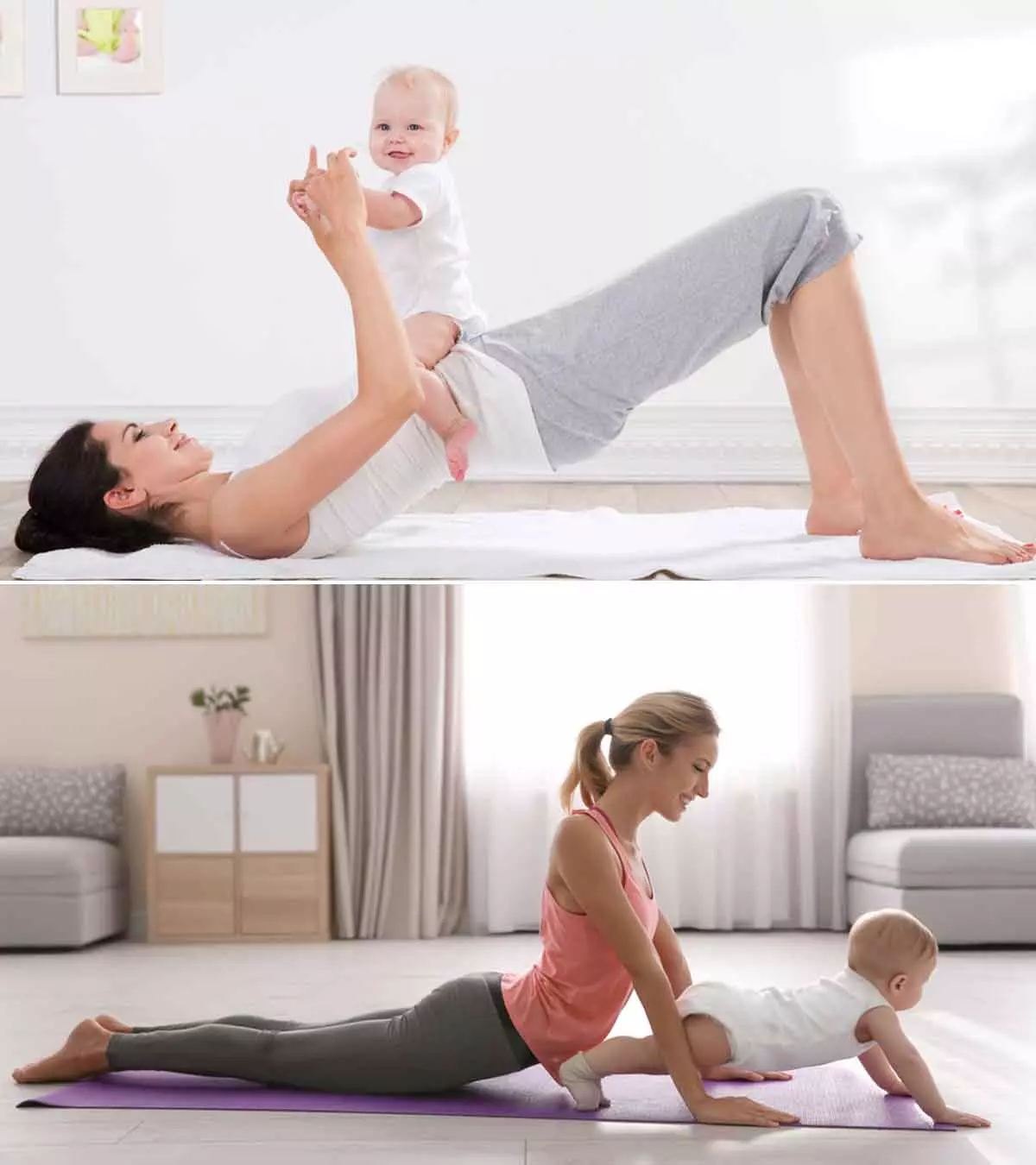 21 Fun Ways To Exercise With Baby Post Pregnancy