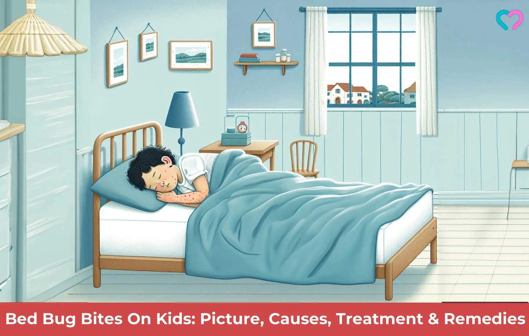 Bed Bug Bites On Kids: Picture, Causes, Treatment And Prevention_illustration