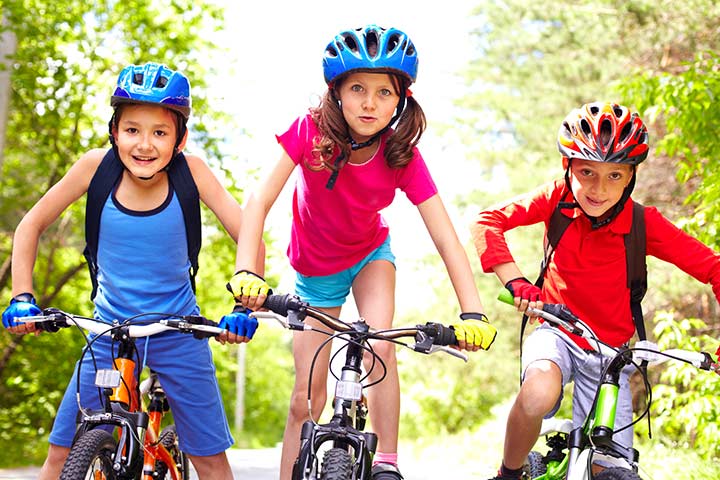 bicycle exercise aerobics for kids
