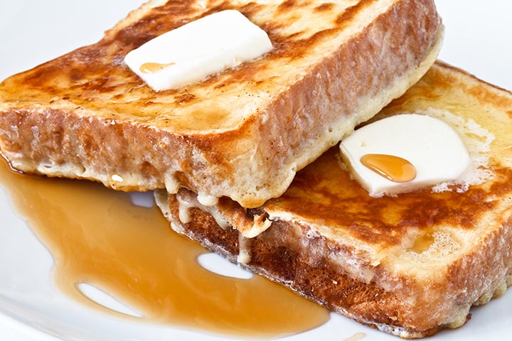 Buttermilk French toast for kids