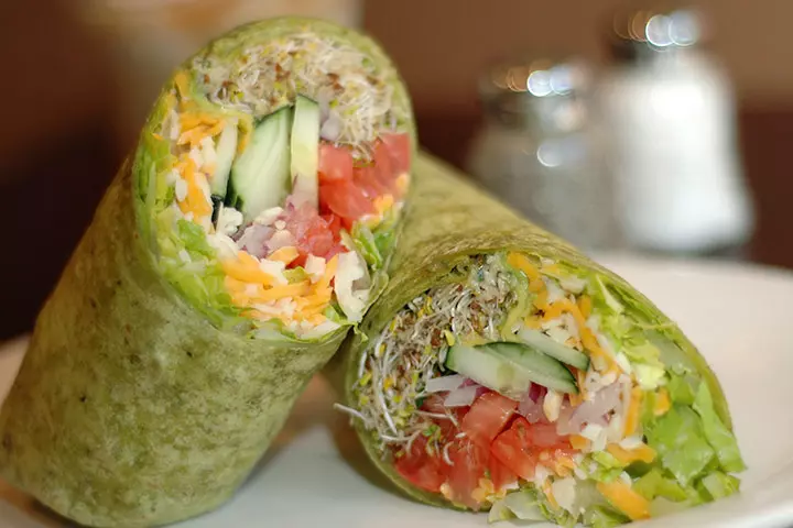 California wrap sandwich recipe for kids