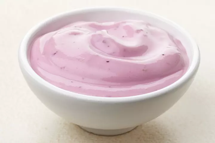Cherry yogurt recipe for your baby