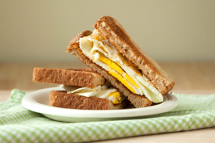 Fried egg sandwich recipe for kids